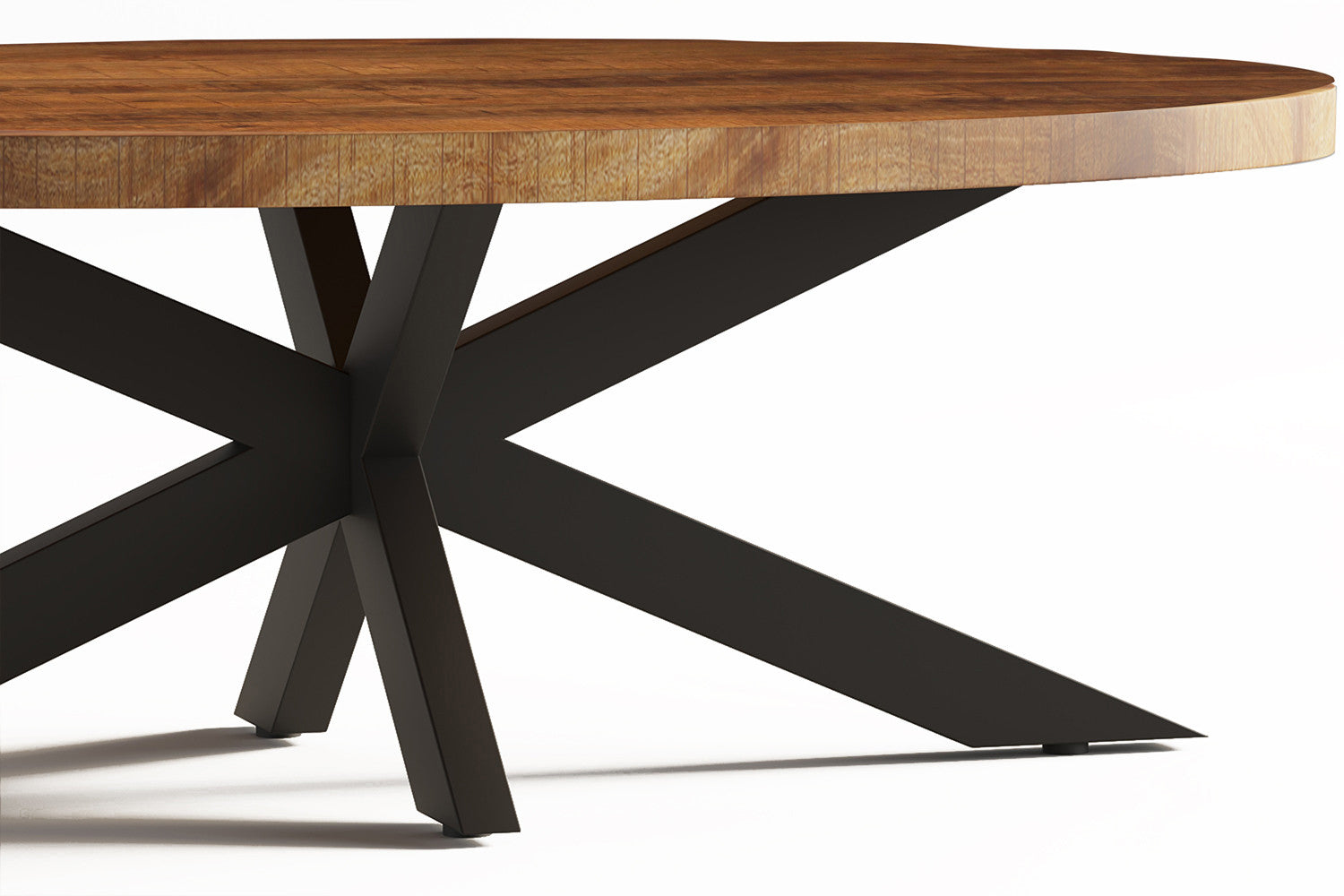 Rousseau - Salontafel Madeira Ovaal Mango hout - 45x130x70 cm