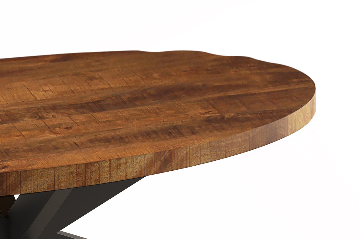 Rousseau - Salontafel Madeira Ovaal Mango hout - 45x130x70 cm