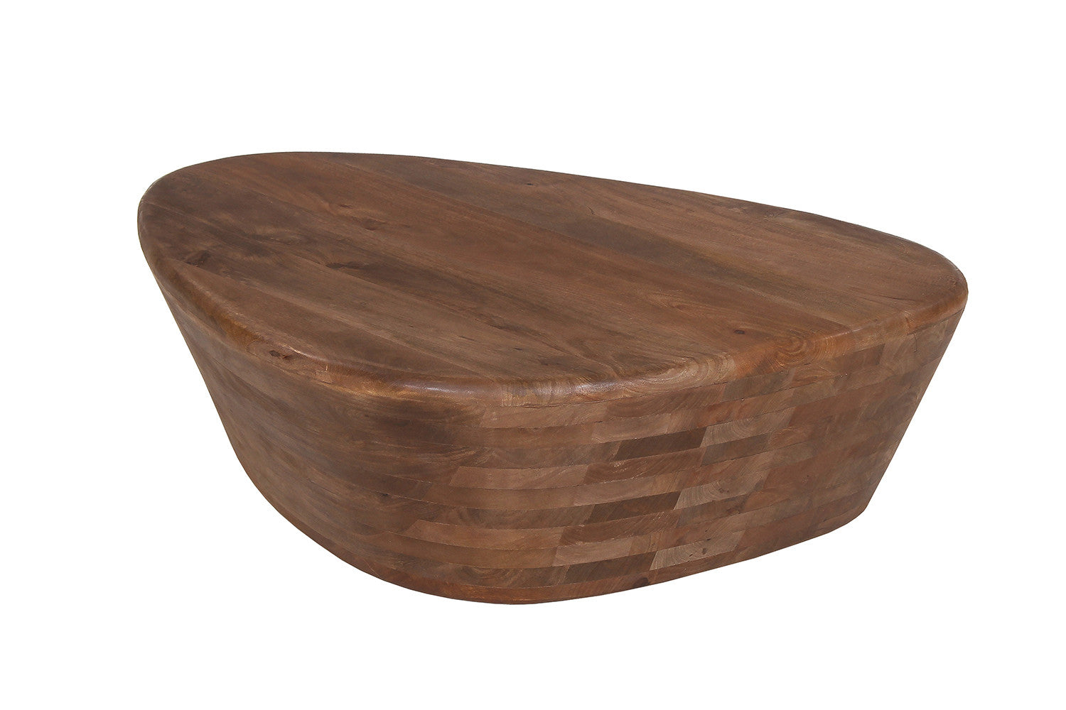 Rousseau - Salontafel Evan Mango hout Lichtbruin - 30x107x78 cm