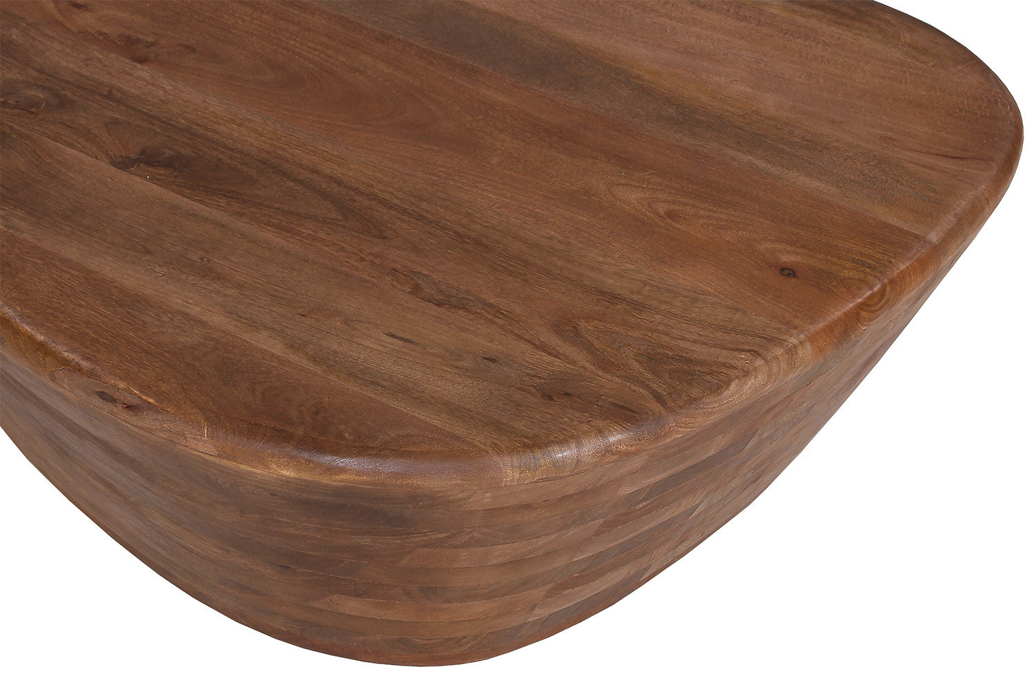 Rousseau - Salontafel Evan Mango hout Lichtbruin - 30x107x78 cm