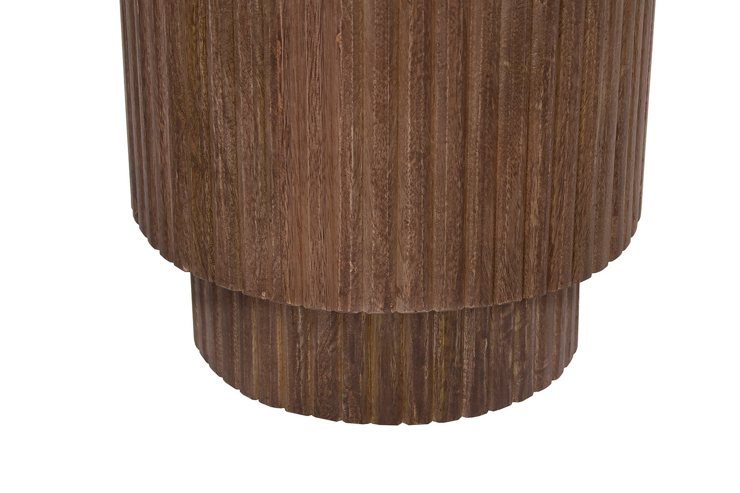 Rousseau - Table d'appoint Victor Manguier Marron clair - 48x35x35 cm