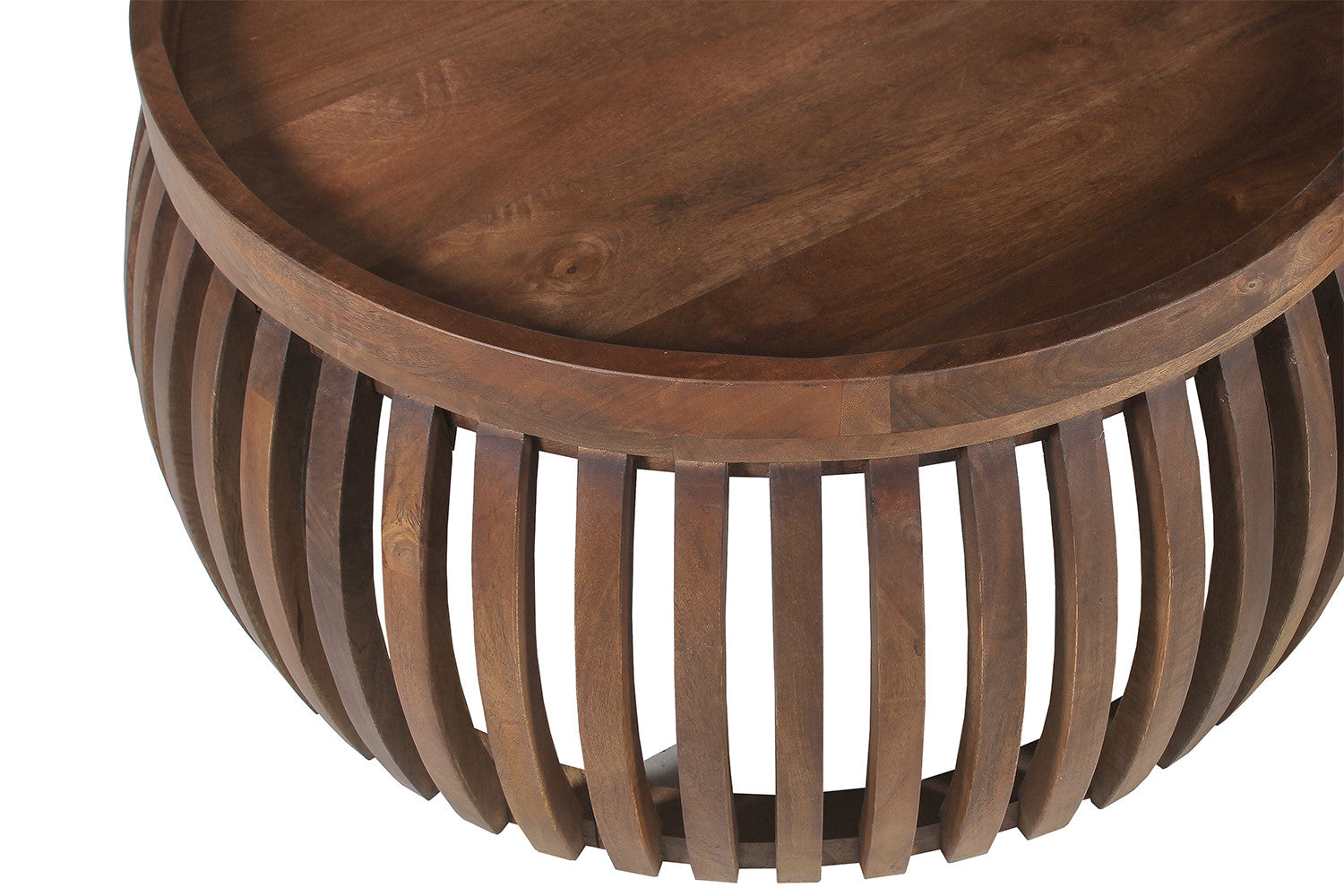 Rousseau - Salontafel Corry 2-delige set Mango hout Lichtbruin - 40x80x80cm