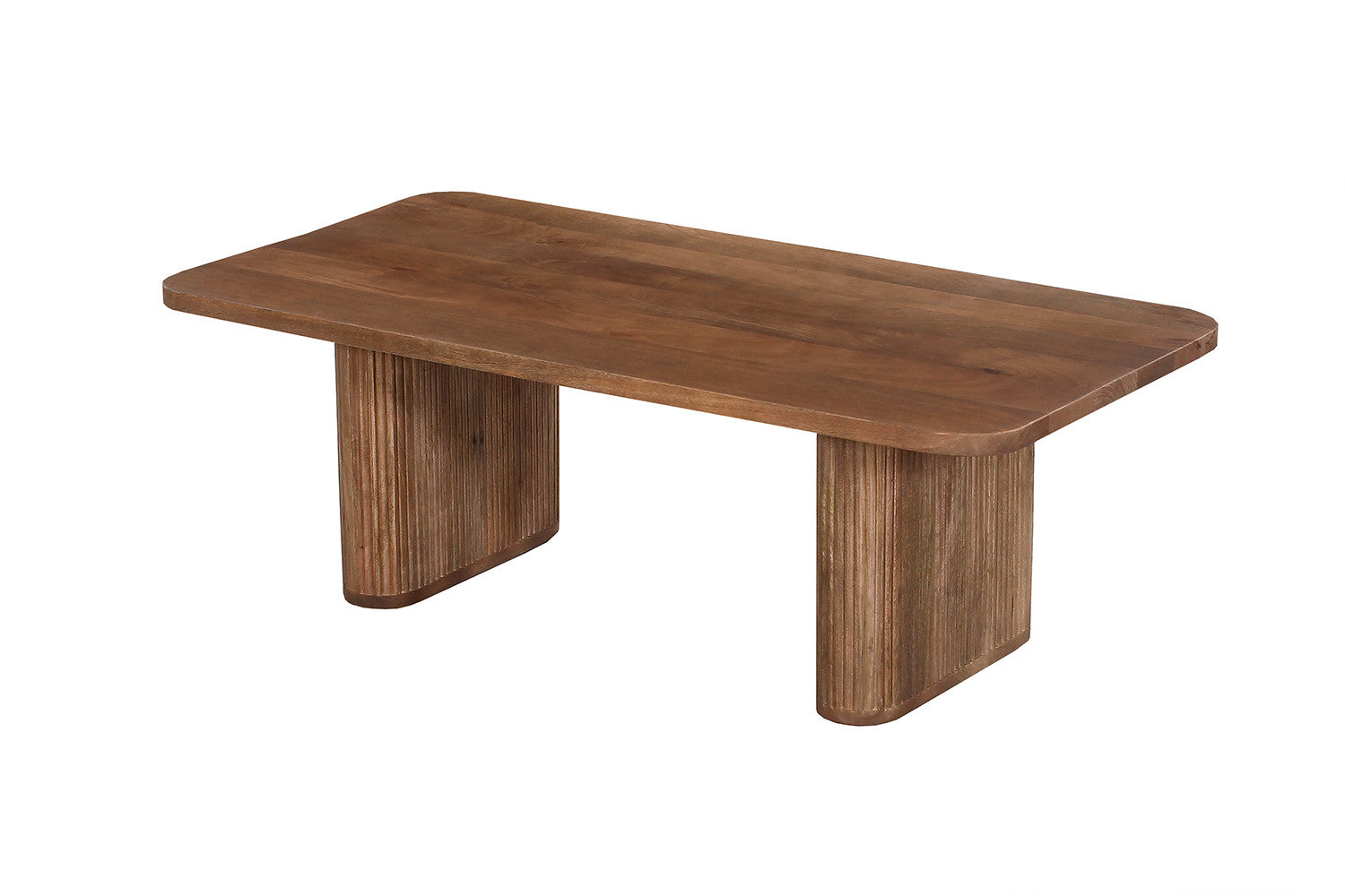 Rousseau - Salontafel Jean Mango hout Lichtbruin - 40x120x60 cm