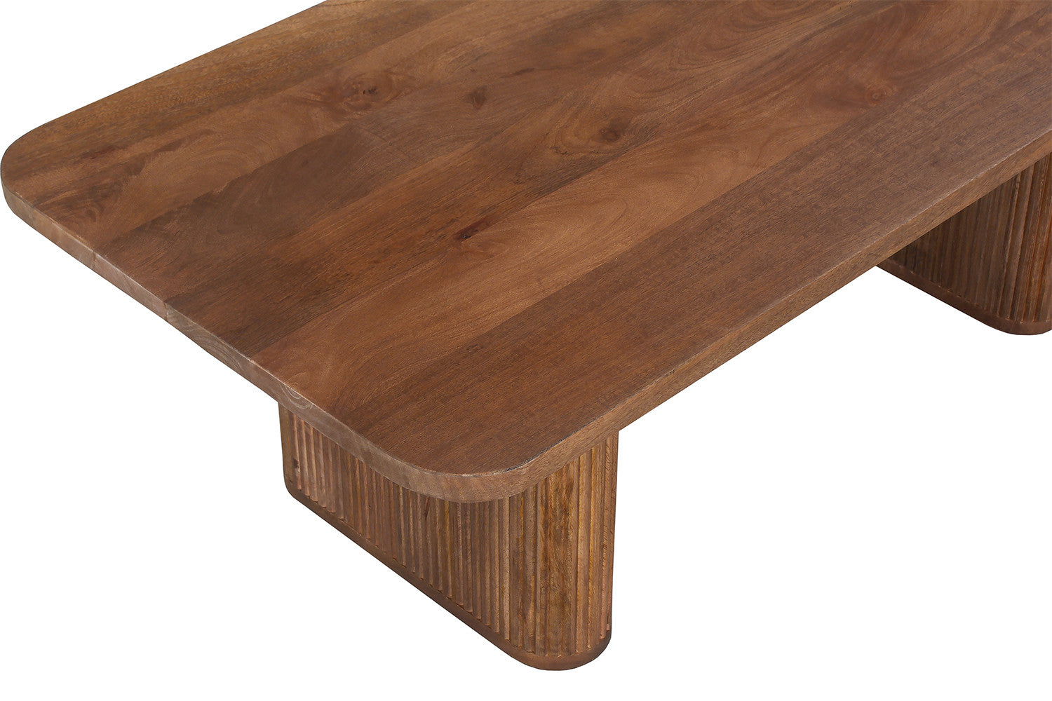 Rousseau - Salontafel Jean Mango hout Lichtbruin - 40x120x60 cm