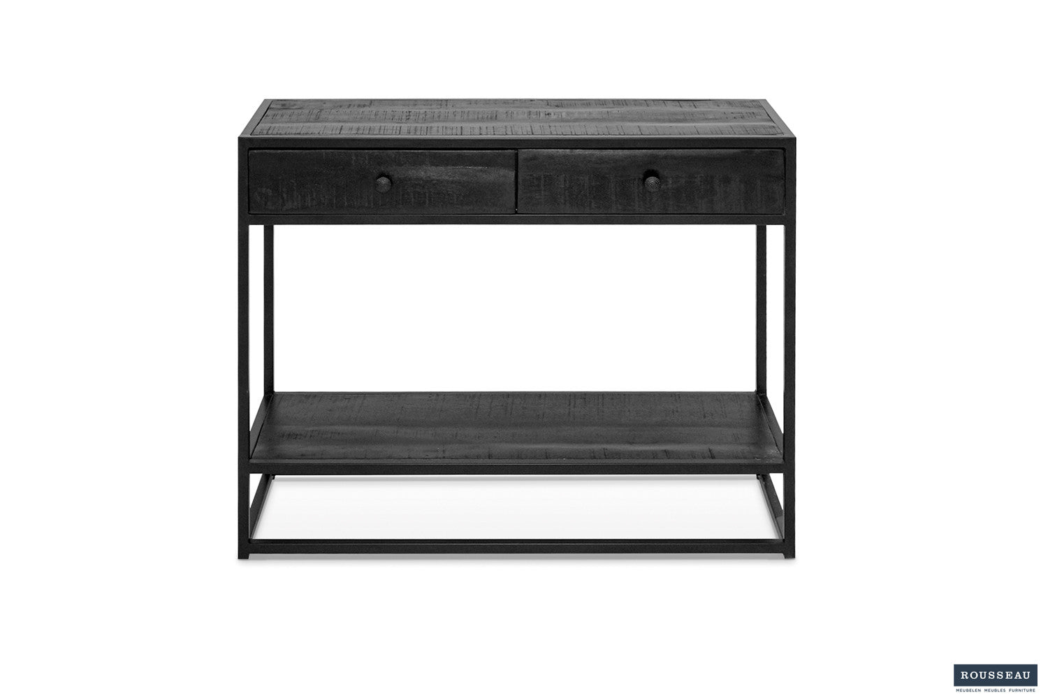 Rousseau - Console Ace Manguier Noir - 80x100x36 cm