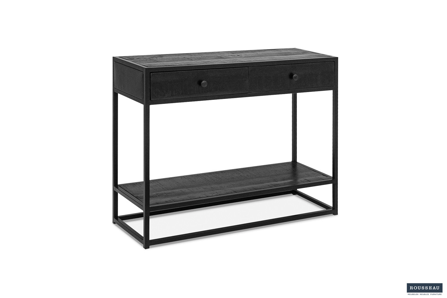 Rousseau - Console Ace Manguier Noir - 80x100x36 cm
