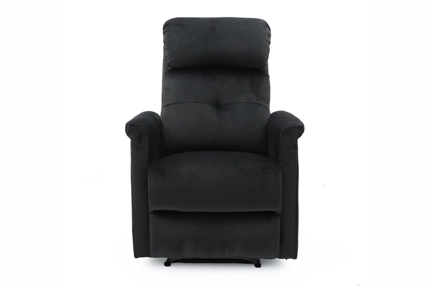 Rousseau - Relax Wuhan réglable manuellement Tissu Noir - 105x78x86 cm