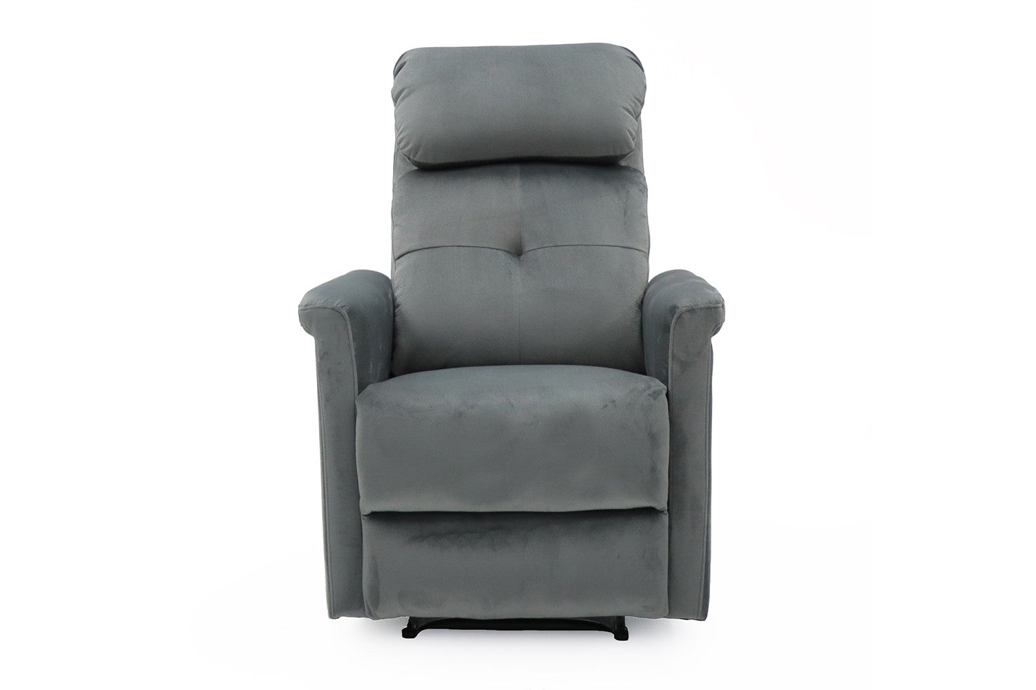 Rousseau - Relax Wuhan réglable manuellement Tissu Gris - 105x78x86 cm