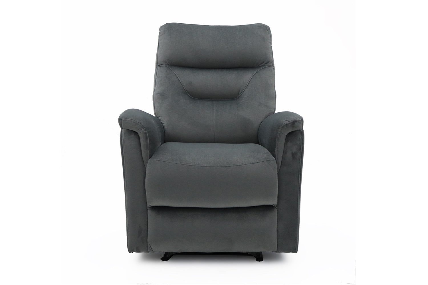 Rousseau - Relax Breda manueel verstelbaar Stof Grijs - 100x78.5x96 cm