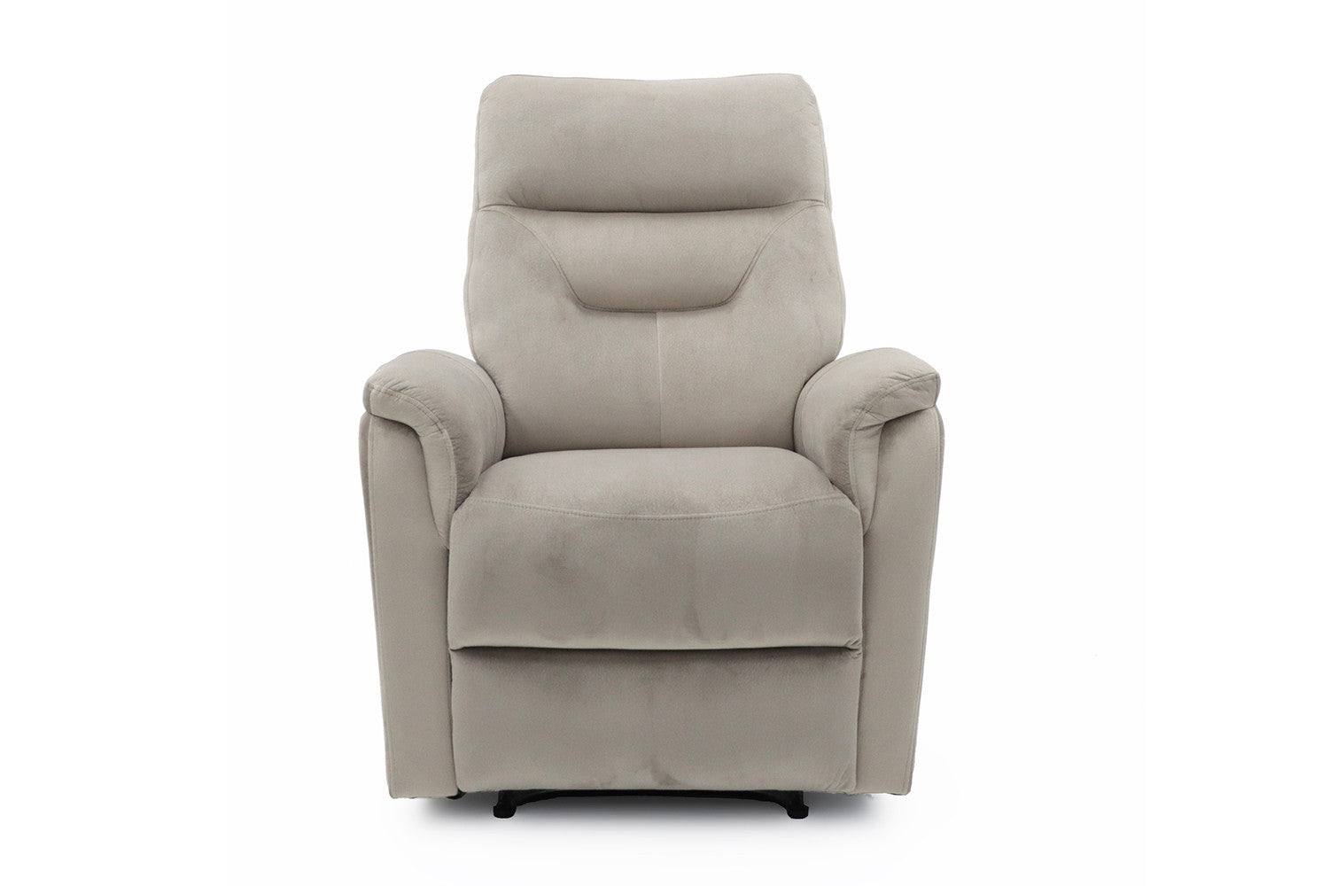 Rousseau - Relax Breda manueel verstelbaar Stof Taupe - 100x78.5x96 cm