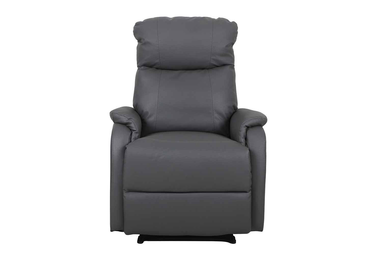 Rousseau - Relax Tokyo réglable manuellement PU Gris - 160x76x90 cm