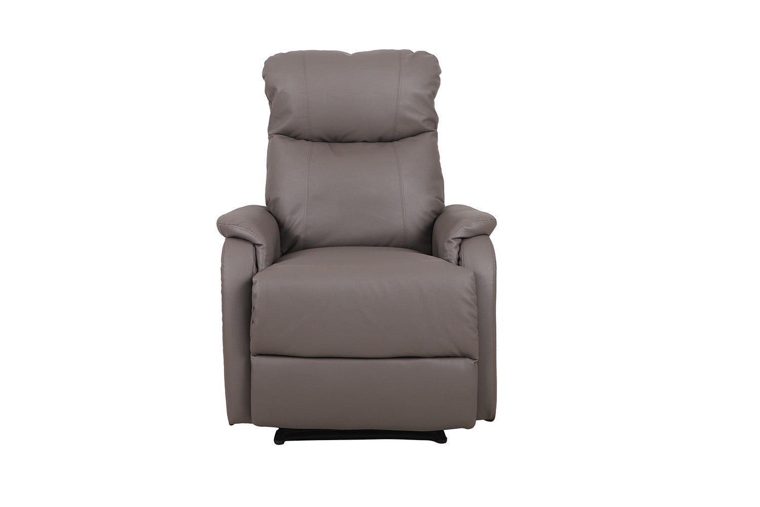 Rousseau - Relax Tokyo réglable manuellement PU Taupe - 160x76x90 cm