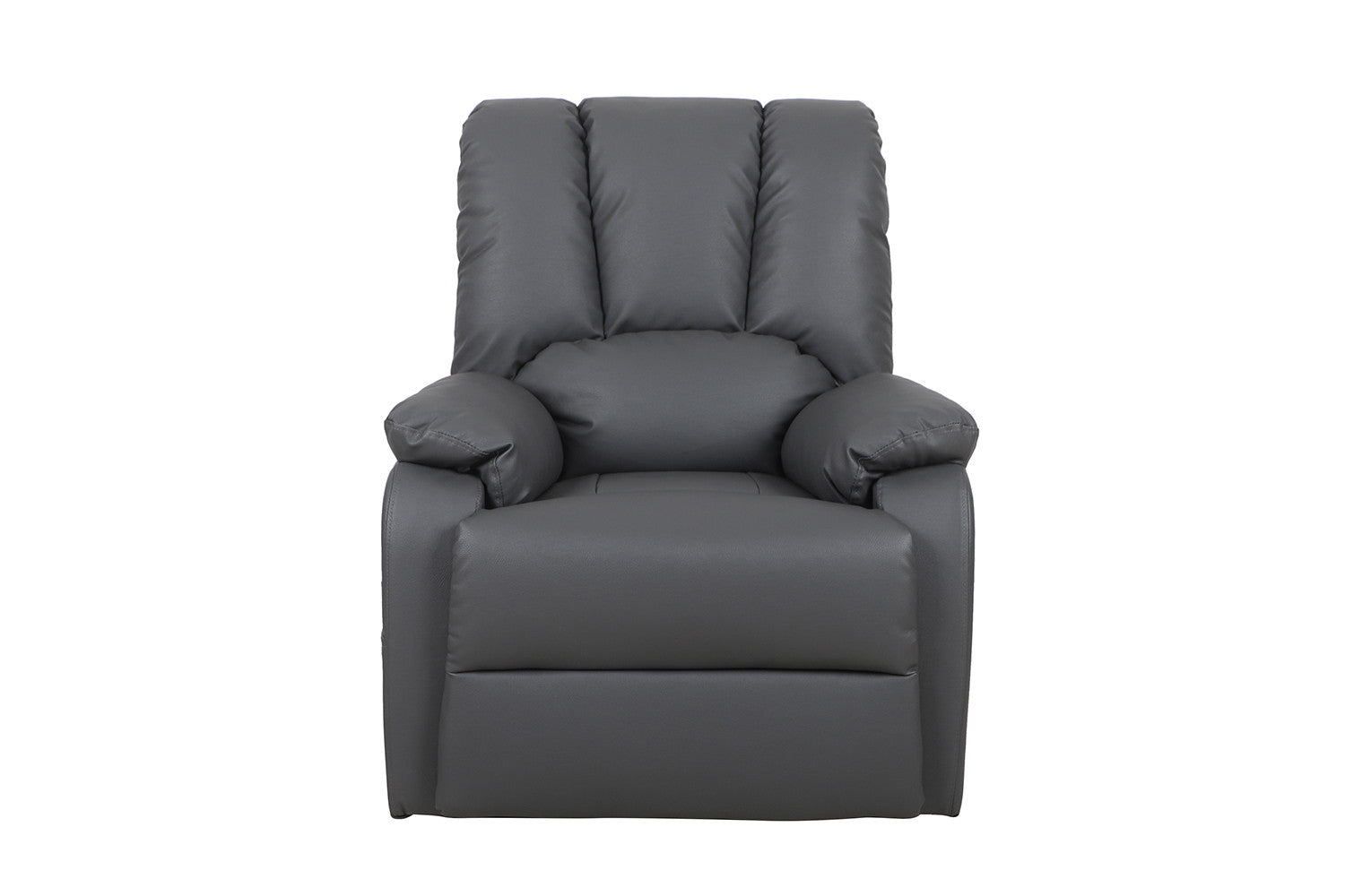 Rousseau - Relax électrique avec ascenseur Osaka PU Gris - 165x86x94 cm