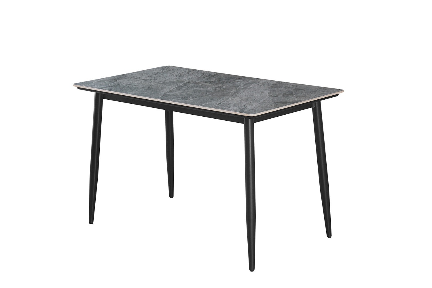 Rousseau - Tafel Kenzo 120 cm Rechthoekig Steen Grijs - 75x120x70cm