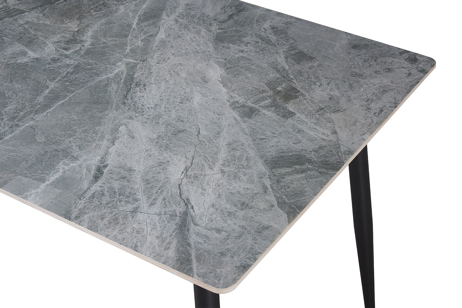 Rousseau - Tafel Kenzo 120 cm Rechthoekig Steen Grijs - 75x120x70cm