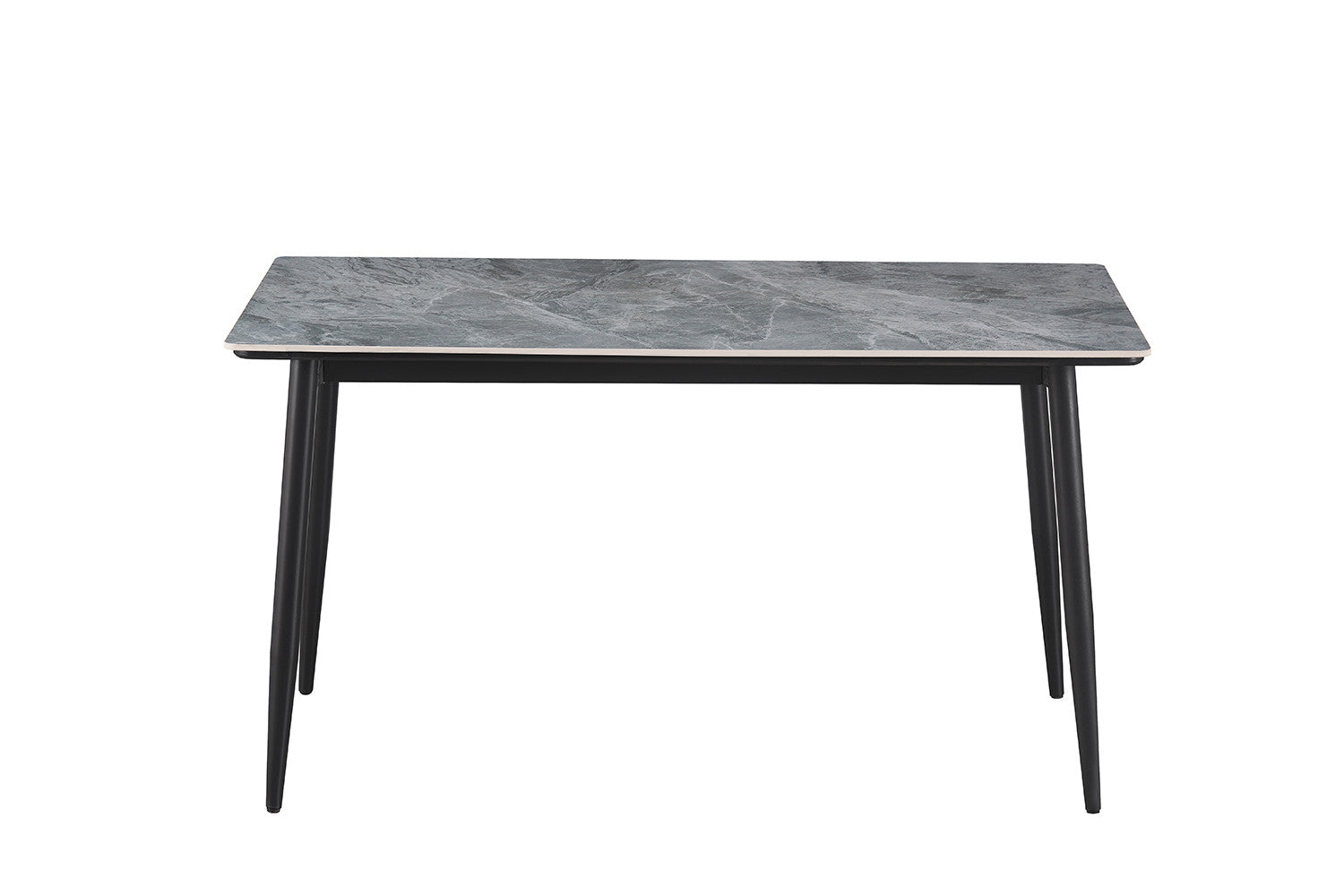 Rousseau - Tafel Kenzo 140 cm Rechthoekig Steen Grijs - 75x140x80cm