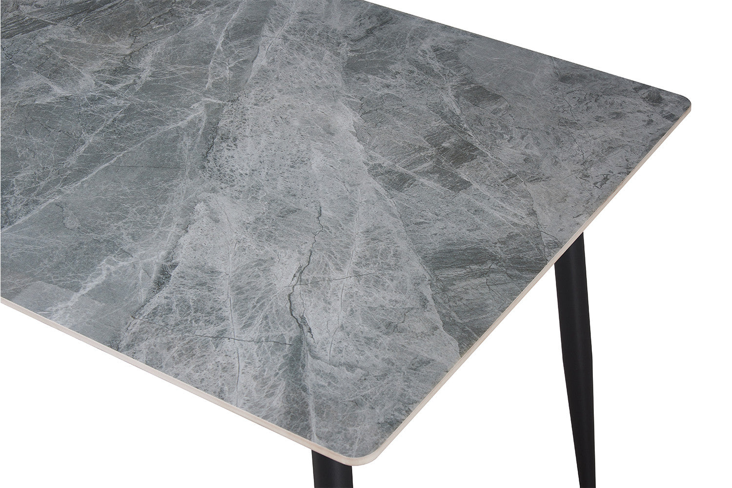 Rousseau - Tafel Kenzo 140 cm Rechthoekig Steen Grijs - 75x140x80cm