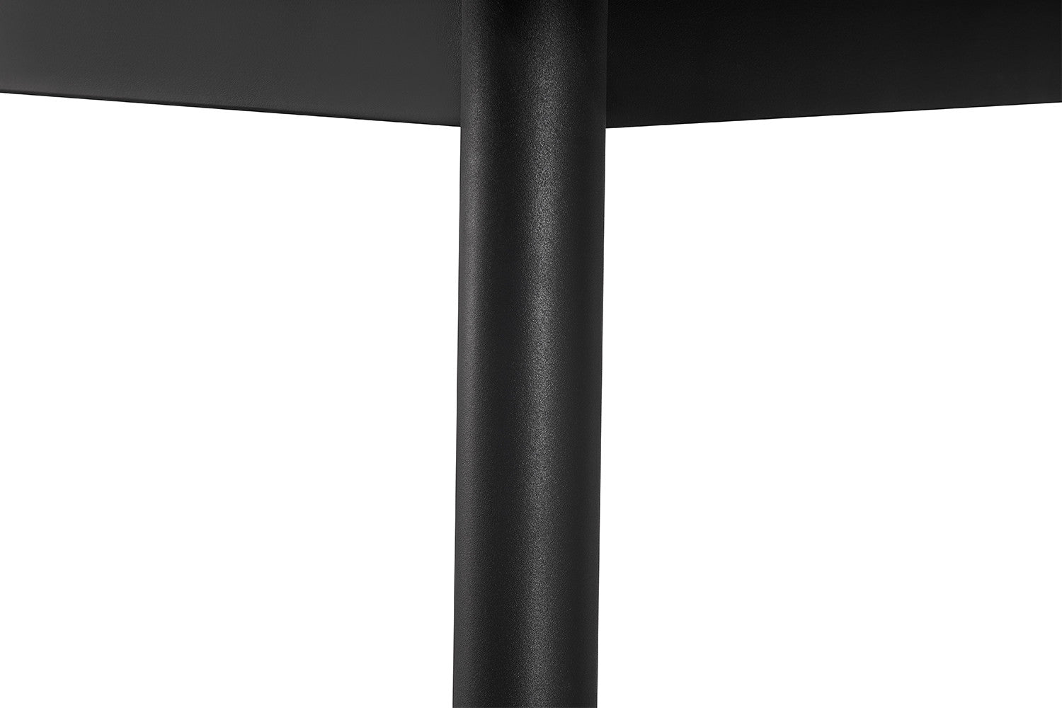 Rousseau - Set van 4 stoelen Cato/Kenzo PU Zwart - 96x41x48 cm