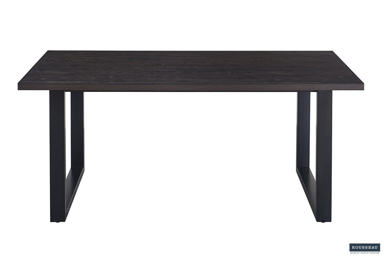 Rousseau - Tafel Alexander 180 cm Decor Donkerbruin - 76x180x90cm