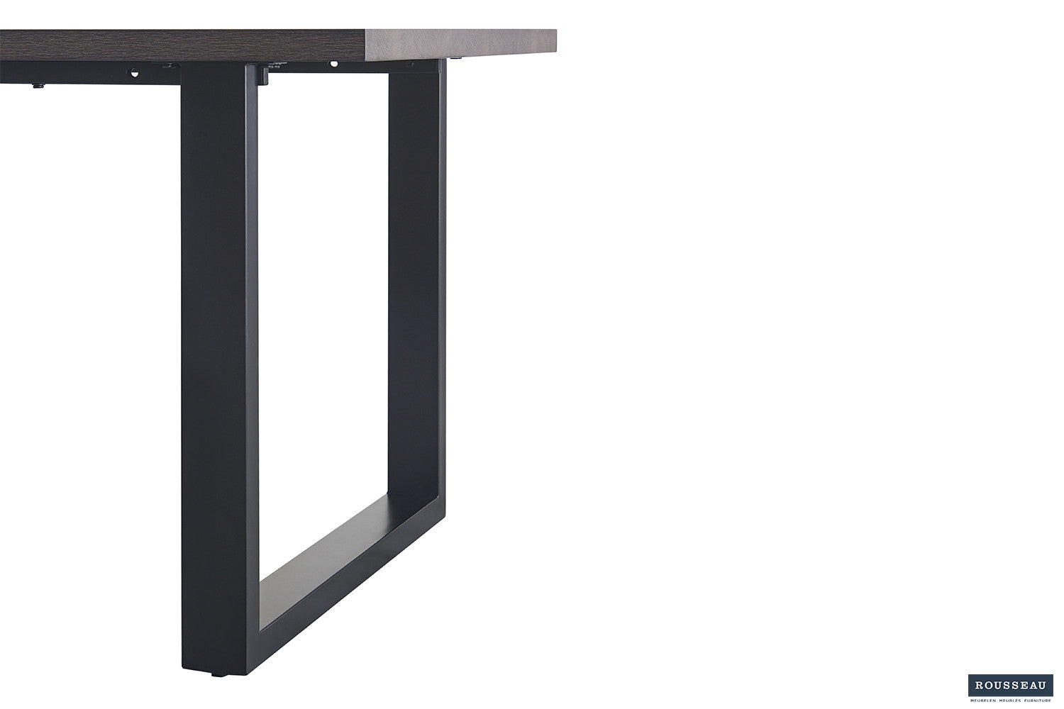 Rousseau - Tafel Alexander 180 cm Decor Donkerbruin - 76x180x90cm