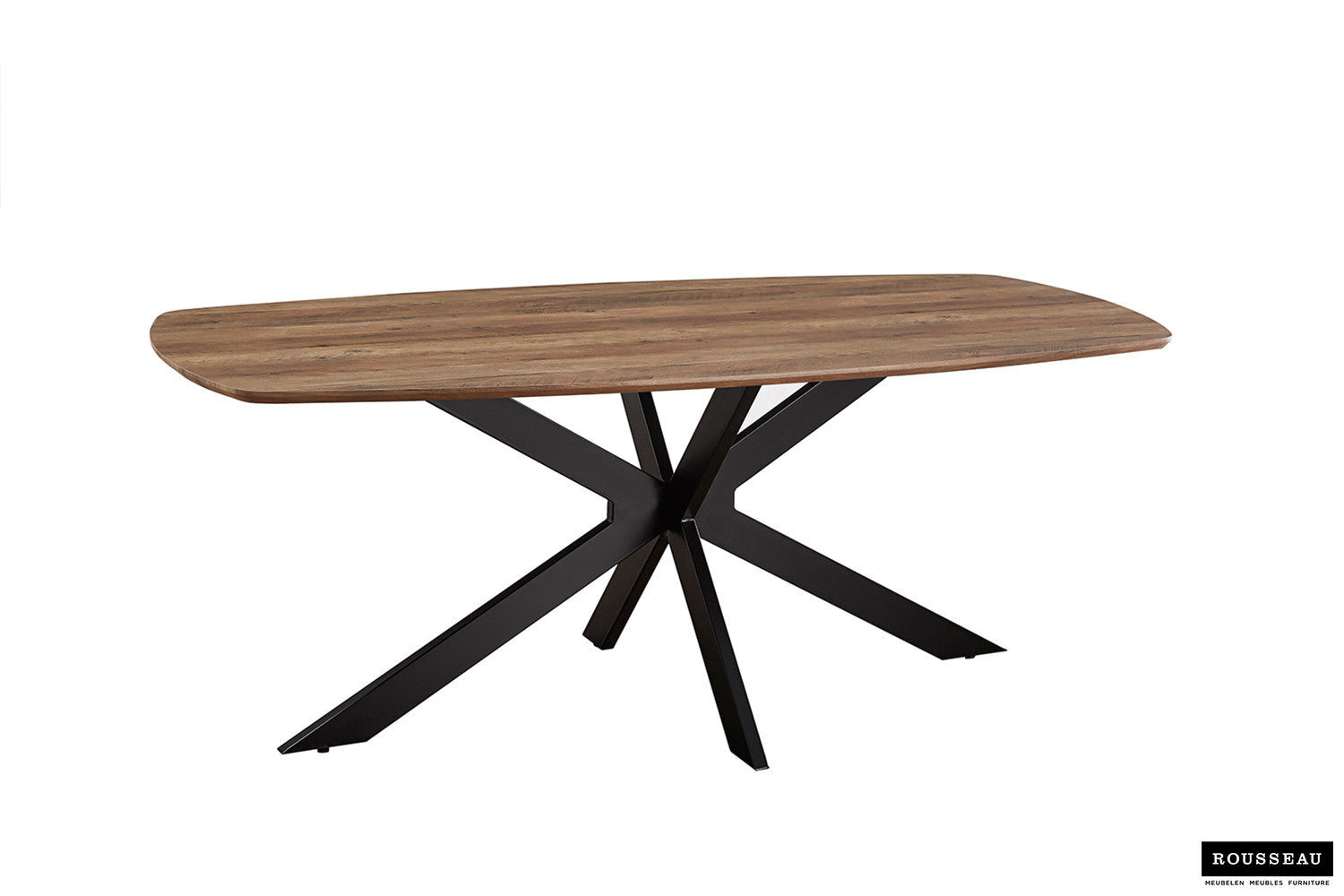Rousseau - Tafel Aziz 200 cm Deens Ovaal Decor Mango - 76x200x100cm