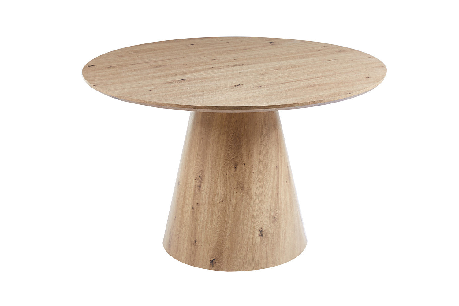 Rousseau - Tafel Tigo 120 cm Rond Decor Oude eik - 75x120x120cm