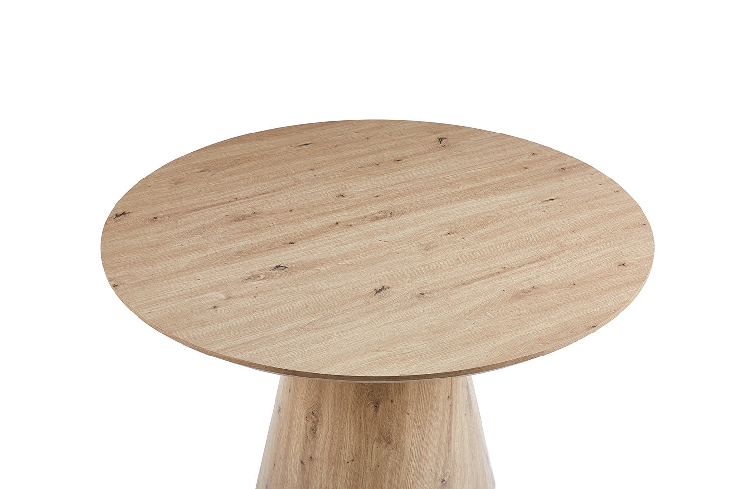 Rousseau - Tafel Tigo 120 cm Rond Decor Oude eik - 75x120x120cm