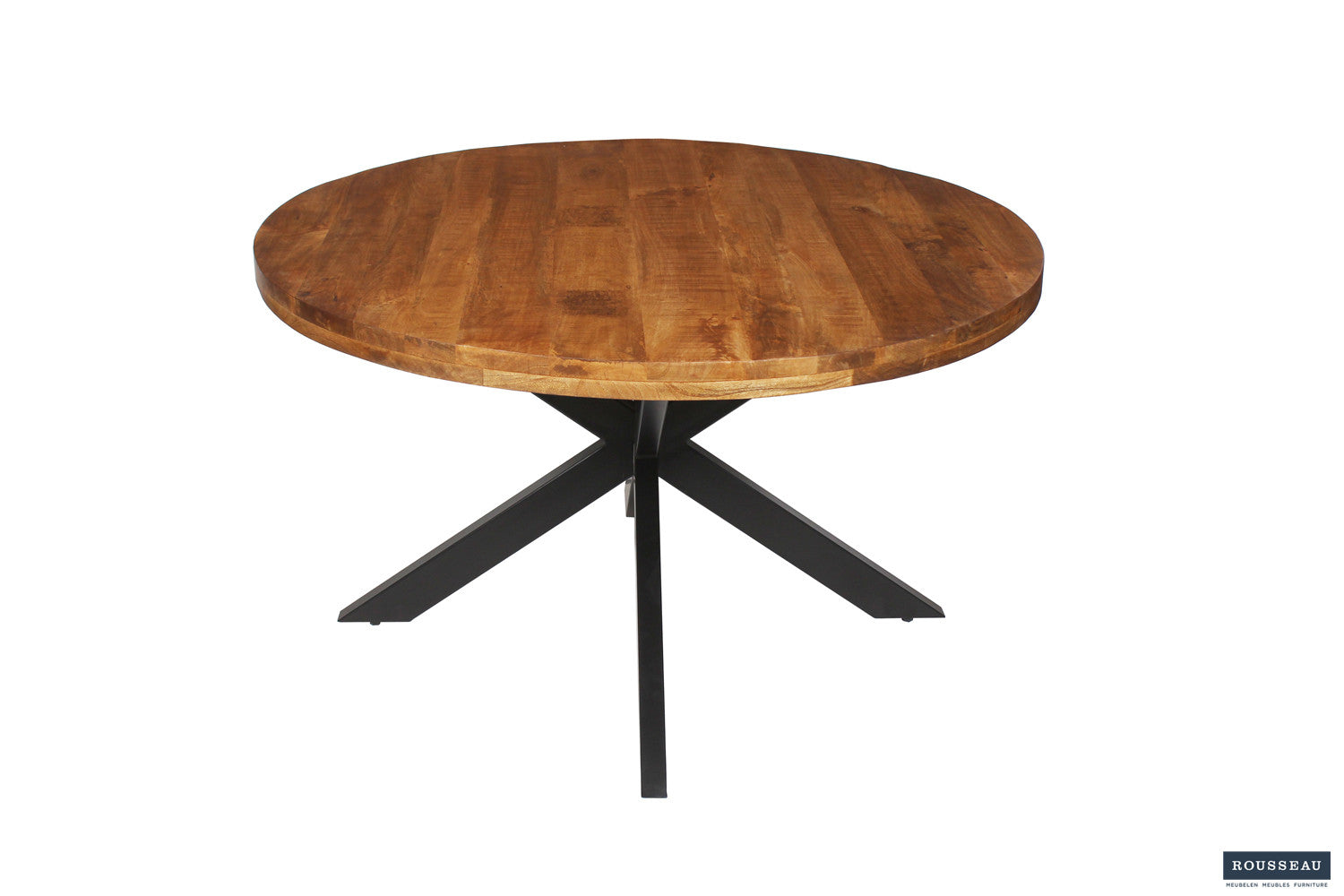 Rousseau - Table Maria 130 cm Ronde Bois de Manguier - 76x130x130cm