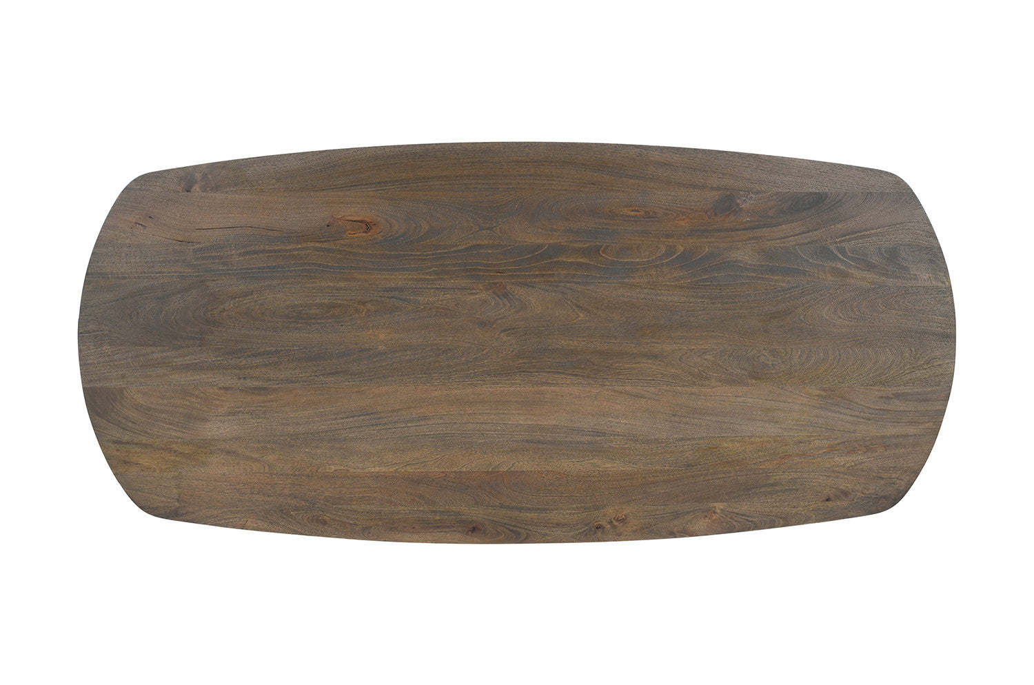 Rousseau - Tafel Tommy 220x100 cm Deens Ovaal U-Poot Mango hout Tabaco - 77x220x100cm