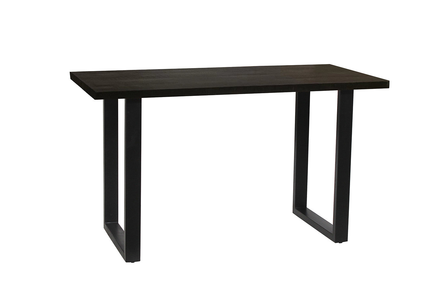 Rousseau - Countertafel Nicola 160 cm Mango hout zwart - H 93cm - 93x160x80cm