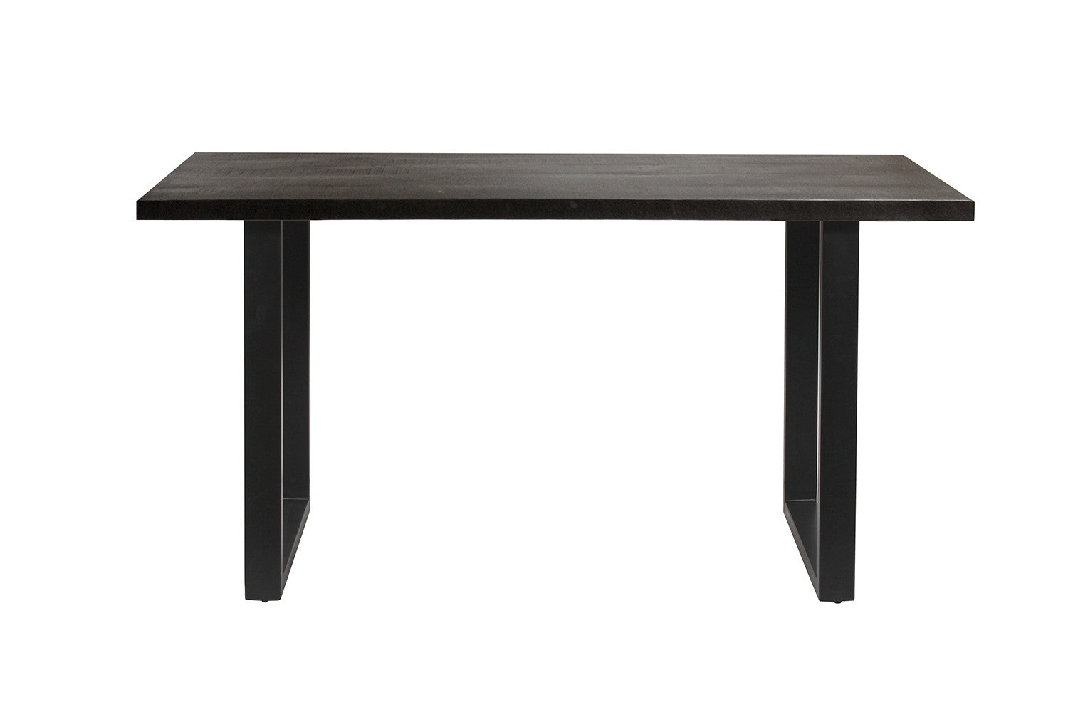 Rousseau - Countertafel Nicola 180 cm Mango hout zwart - H 93cm - 93x180x80cm