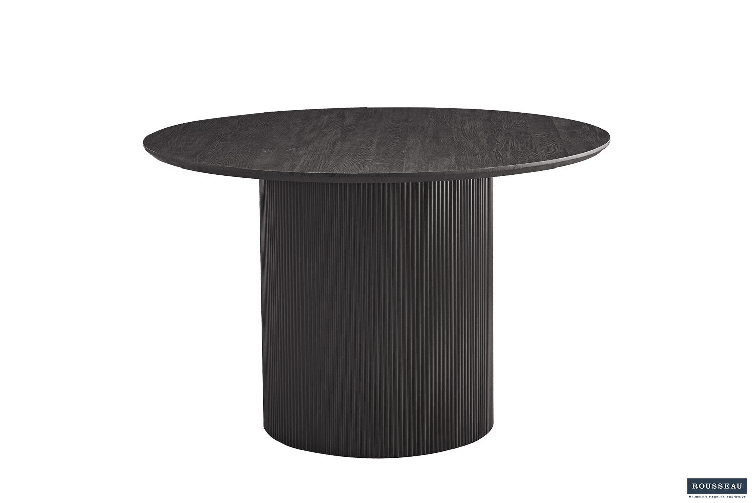 Rousseau - Tafel Lagos 120 cm Rond Decor Donkerbruin - 76x120x120 cm