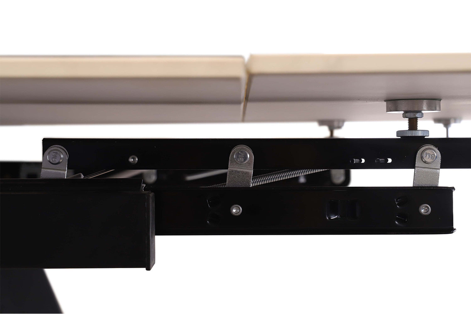 Rousseau - Table extensible Hera 160-240 cm Rectangulaire Pierre Blanc - 76x240x90cm