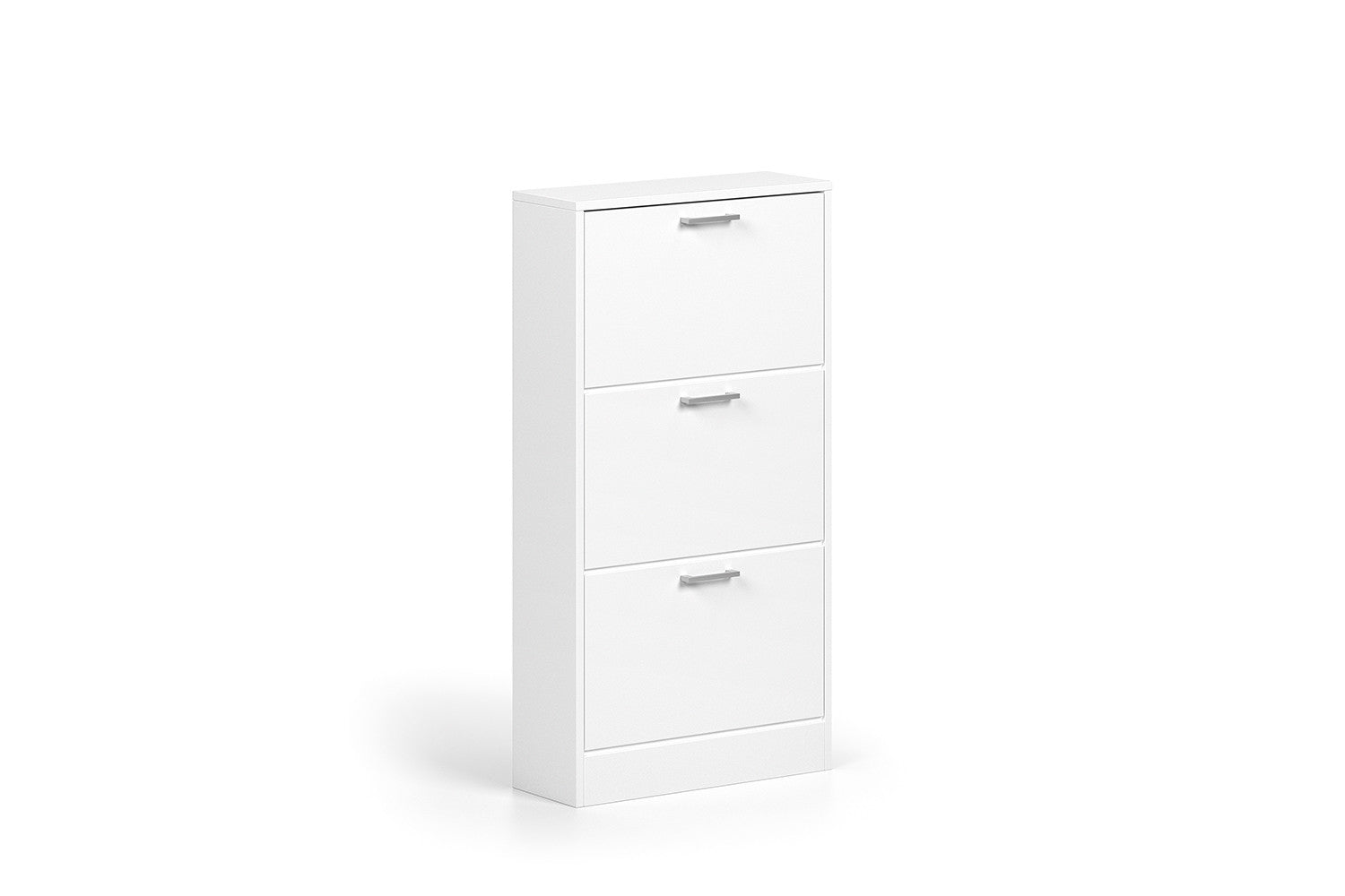 Rousseau - Schoenenkast Carini 3 laden Wit - 120x63x23 cm
