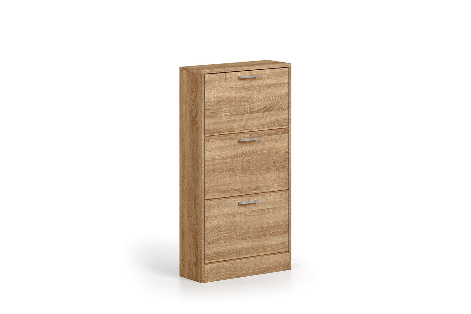 Rousseau - Schoenenkast Carini 3 laden Sonoma - 120x63x23 cm