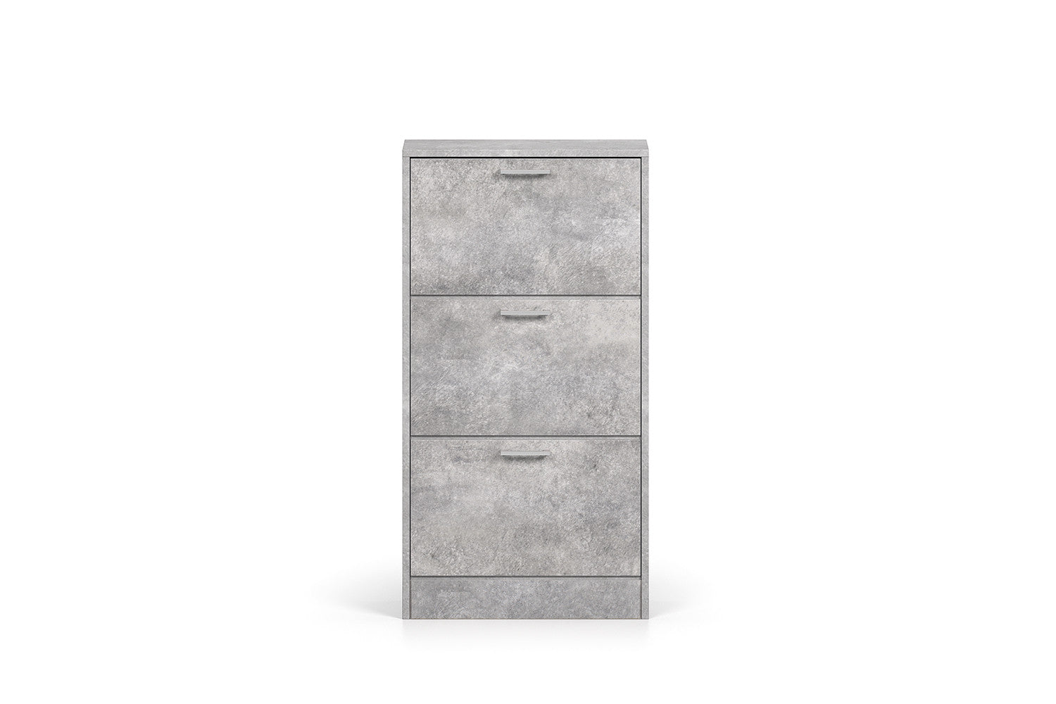 Rousseau - Schoenenkast Carini 3 laden Beton - 120x63x23 cm