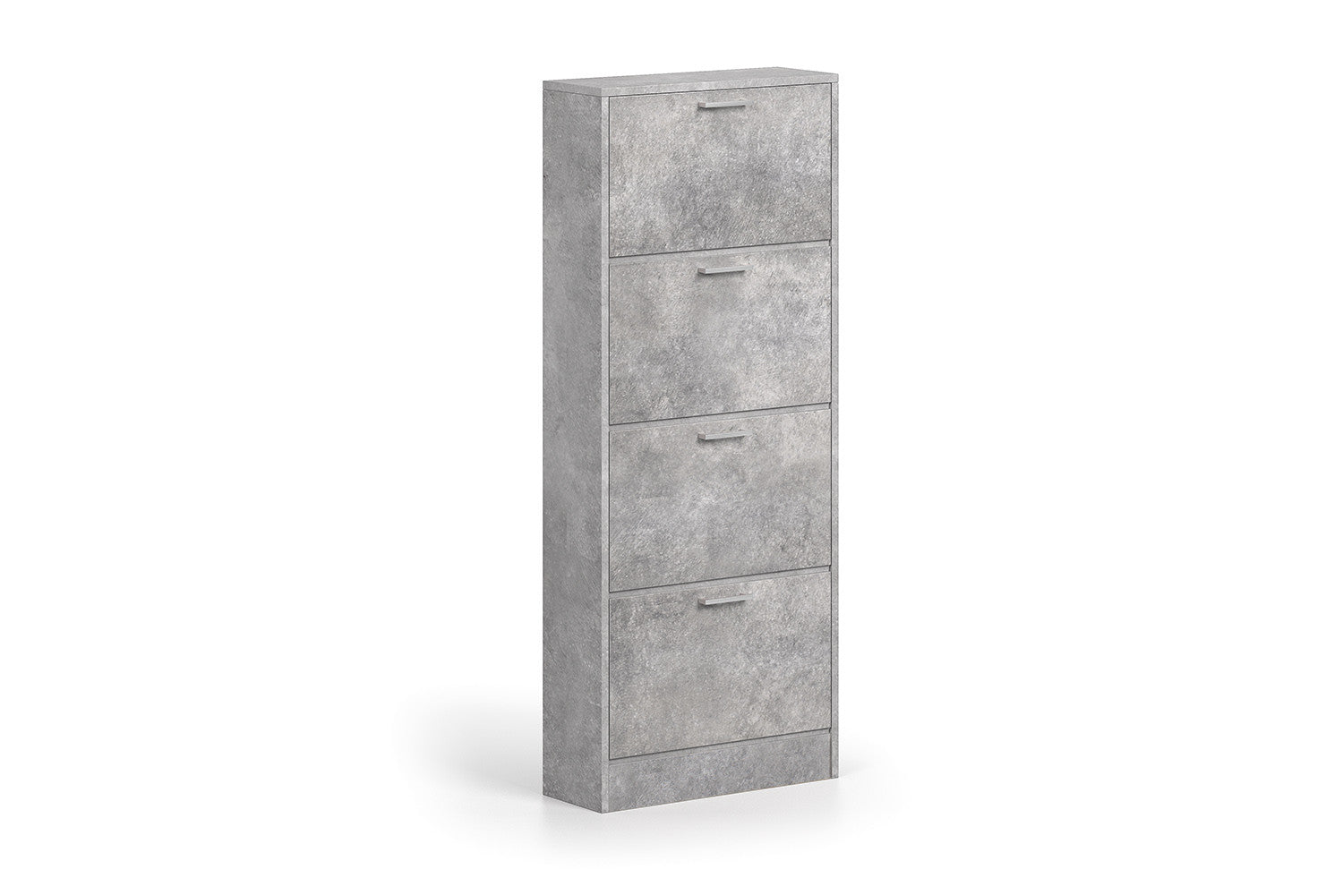 Rousseau - Schoenenkast Carini 4 laden Beton - 155x63x23 cm