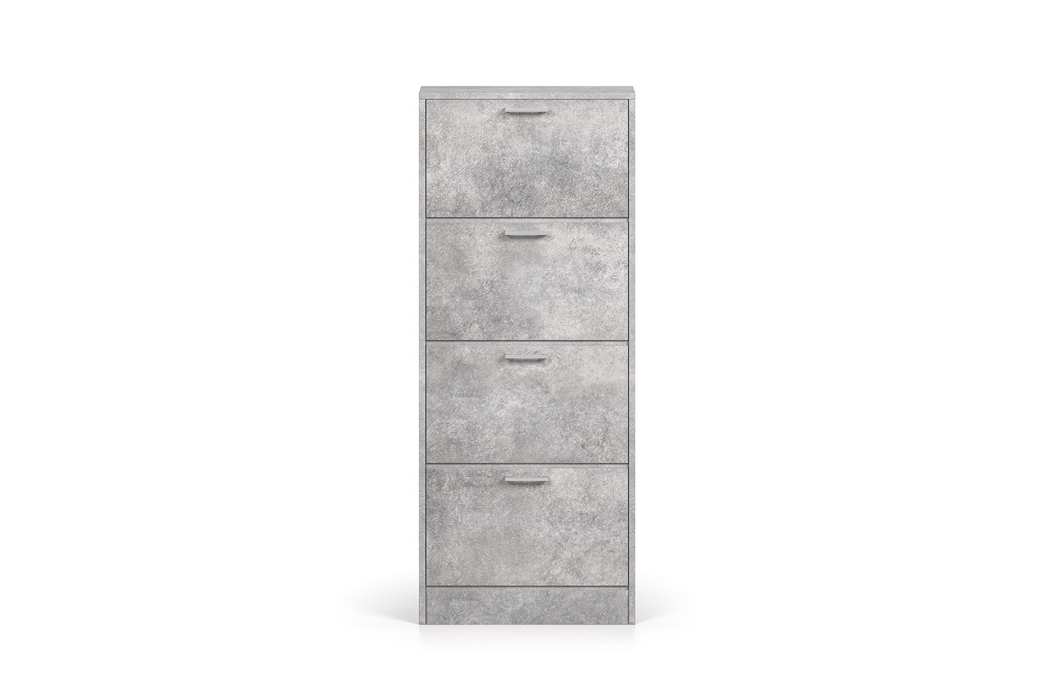 Rousseau - Schoenenkast Carini 4 laden Beton - 155x63x23 cm