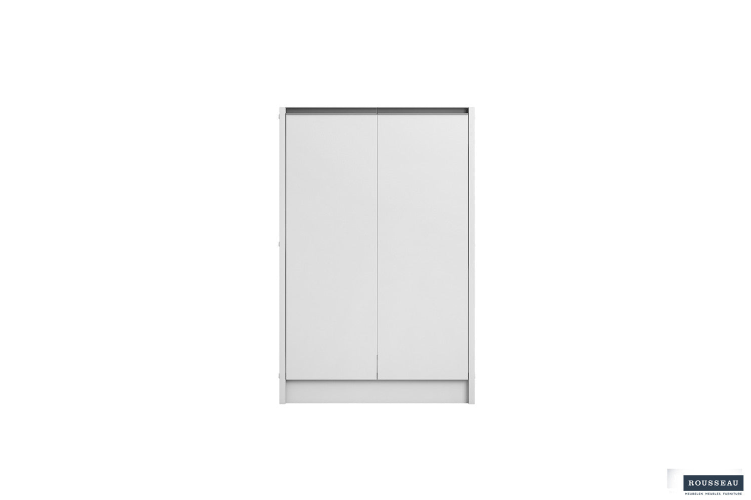 Rousseau - Schoenenkast Lilly 2 deuren Wit - 90x60x35 cm