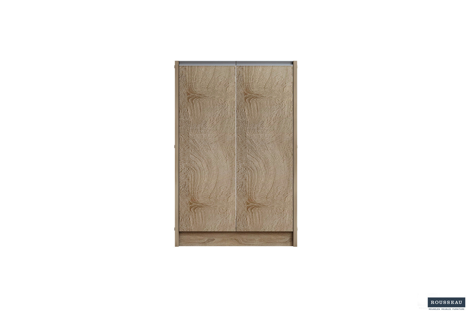 Rousseau - Schoenenkast Lilly 2 deuren Sonoma - 90x60x35 cm