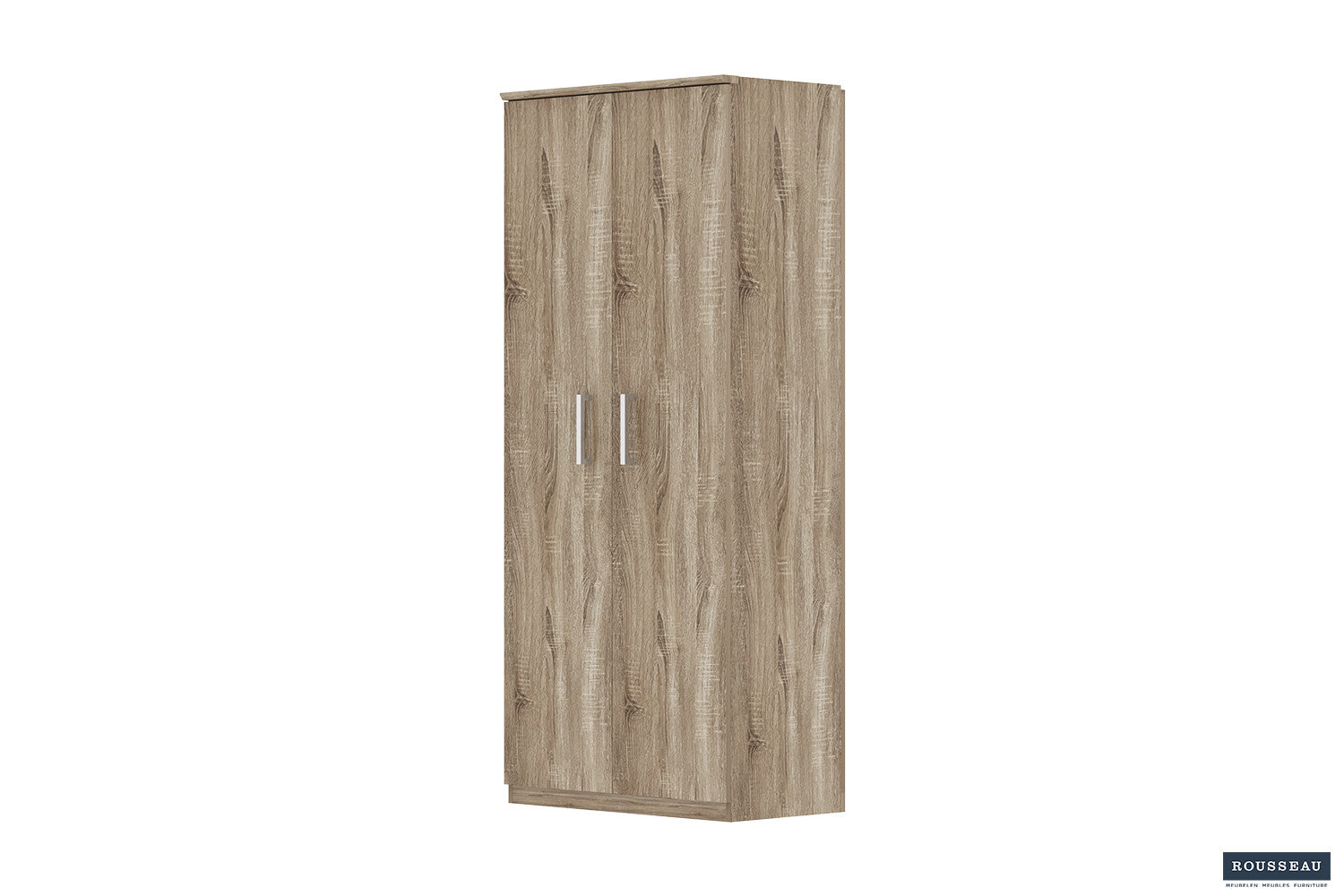Rousseau - Schoenenkast Mike 2 deuren Sonoma - 183x80x37 cm