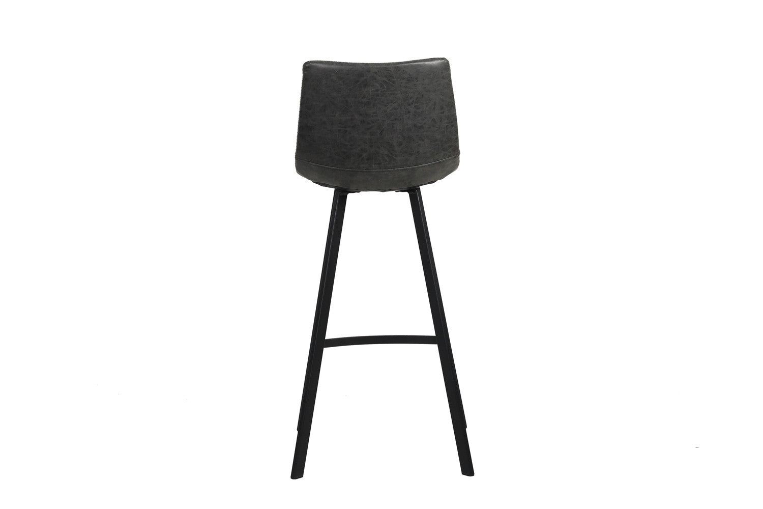 Rousseau - Barstoel Ozan PU Zwart - 108x49x47 cm