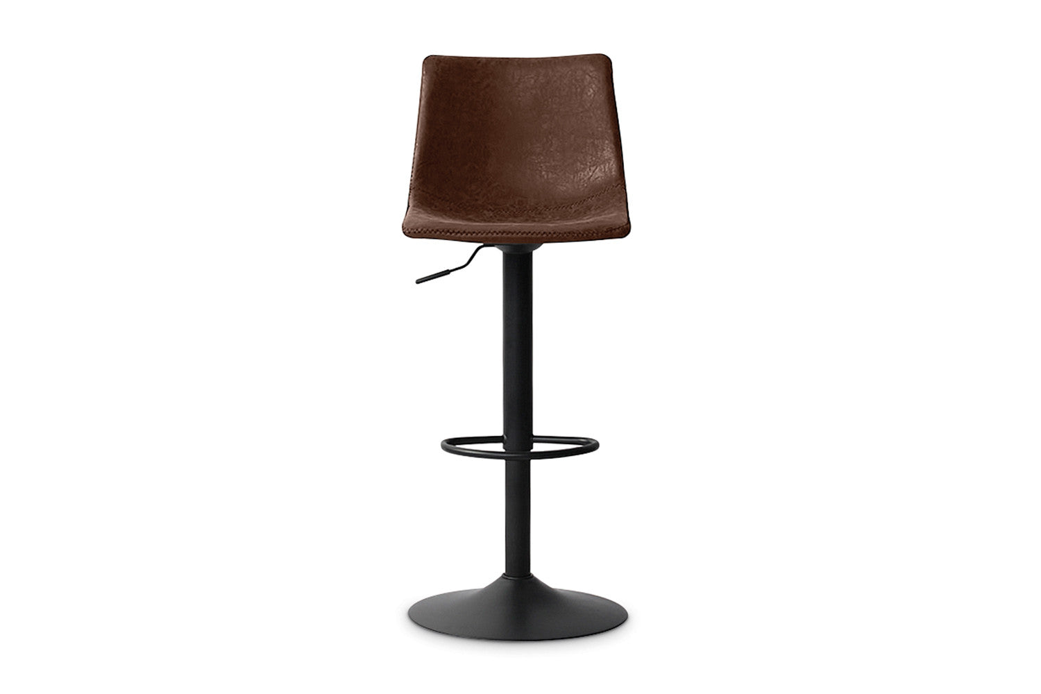 Rousseau - Barstoel Trevi PU Bruin - 88x41x47 cm