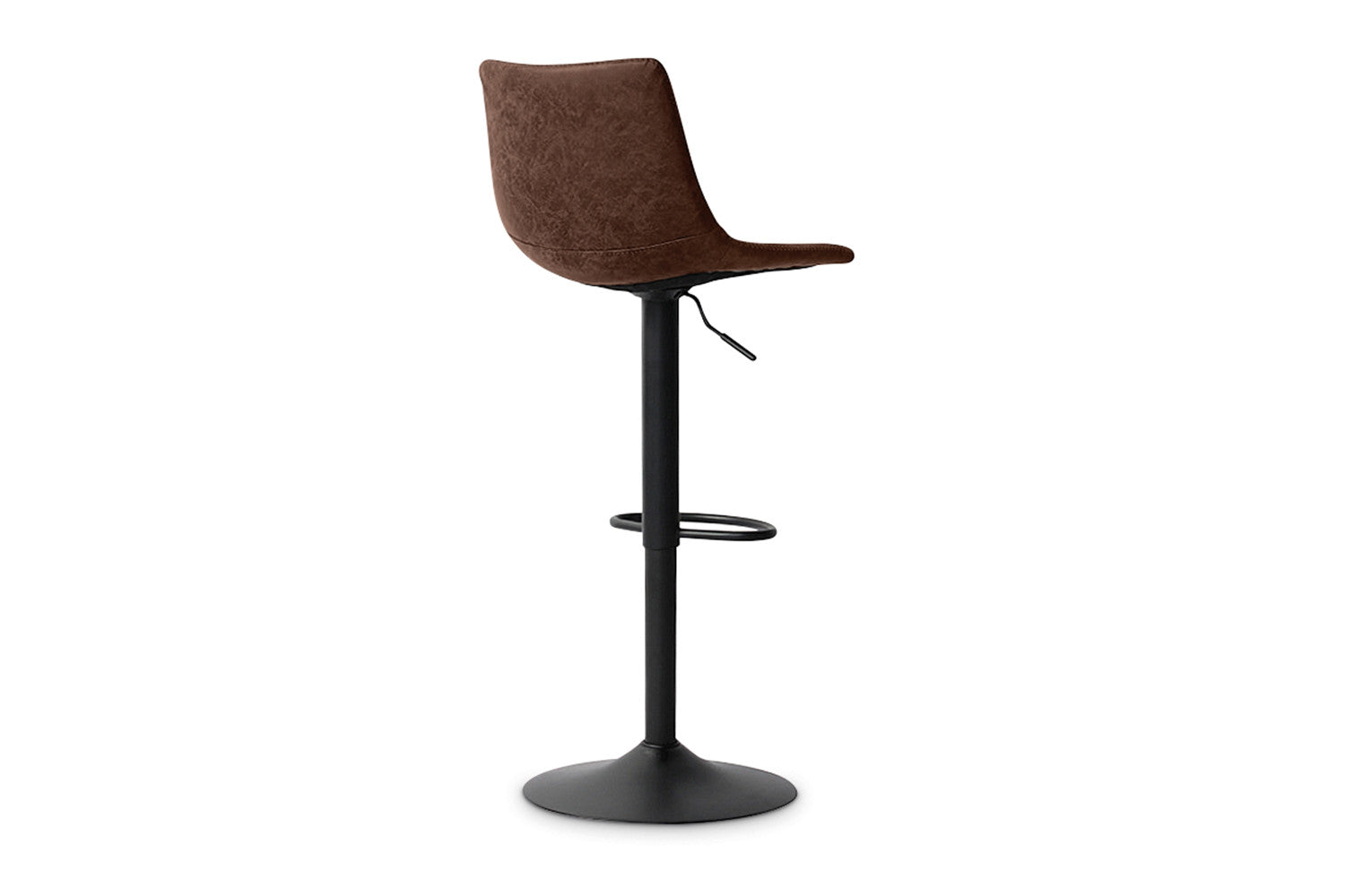 Rousseau - Barstoel Trevi PU Bruin - 88x41x47 cm
