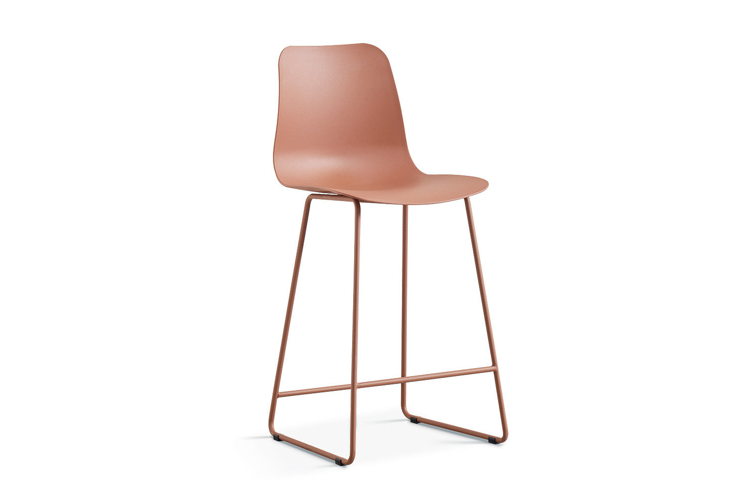 Rousseau - Barstoel Marie PP Terracotta - 100.5x51x44cm