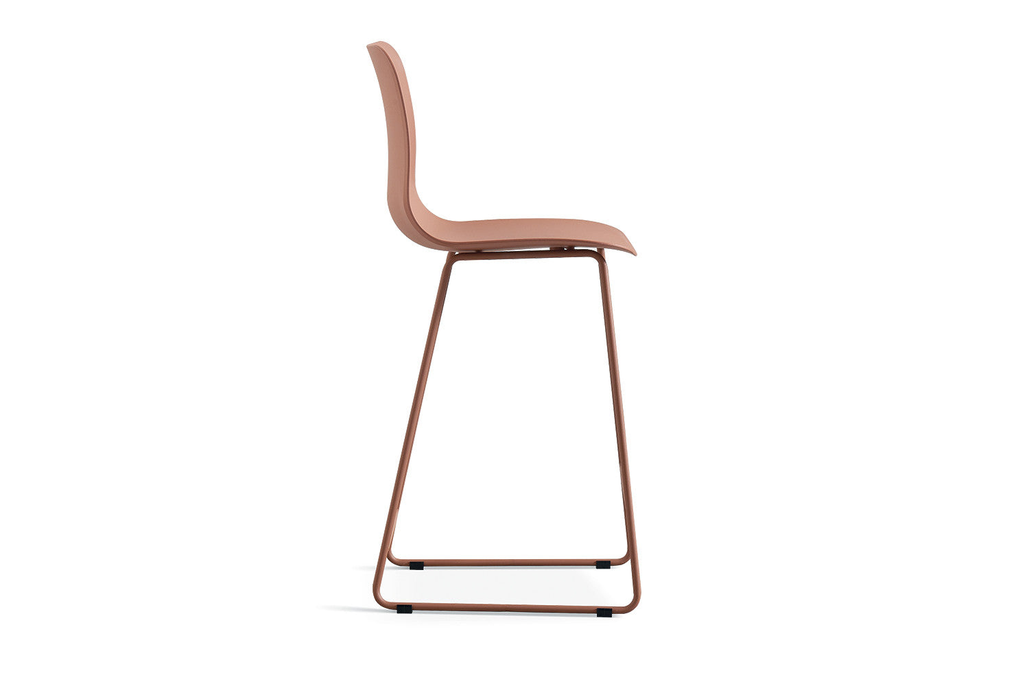 Rousseau - Barstoel Marie PP Terracotta - 100.5x51x44cm