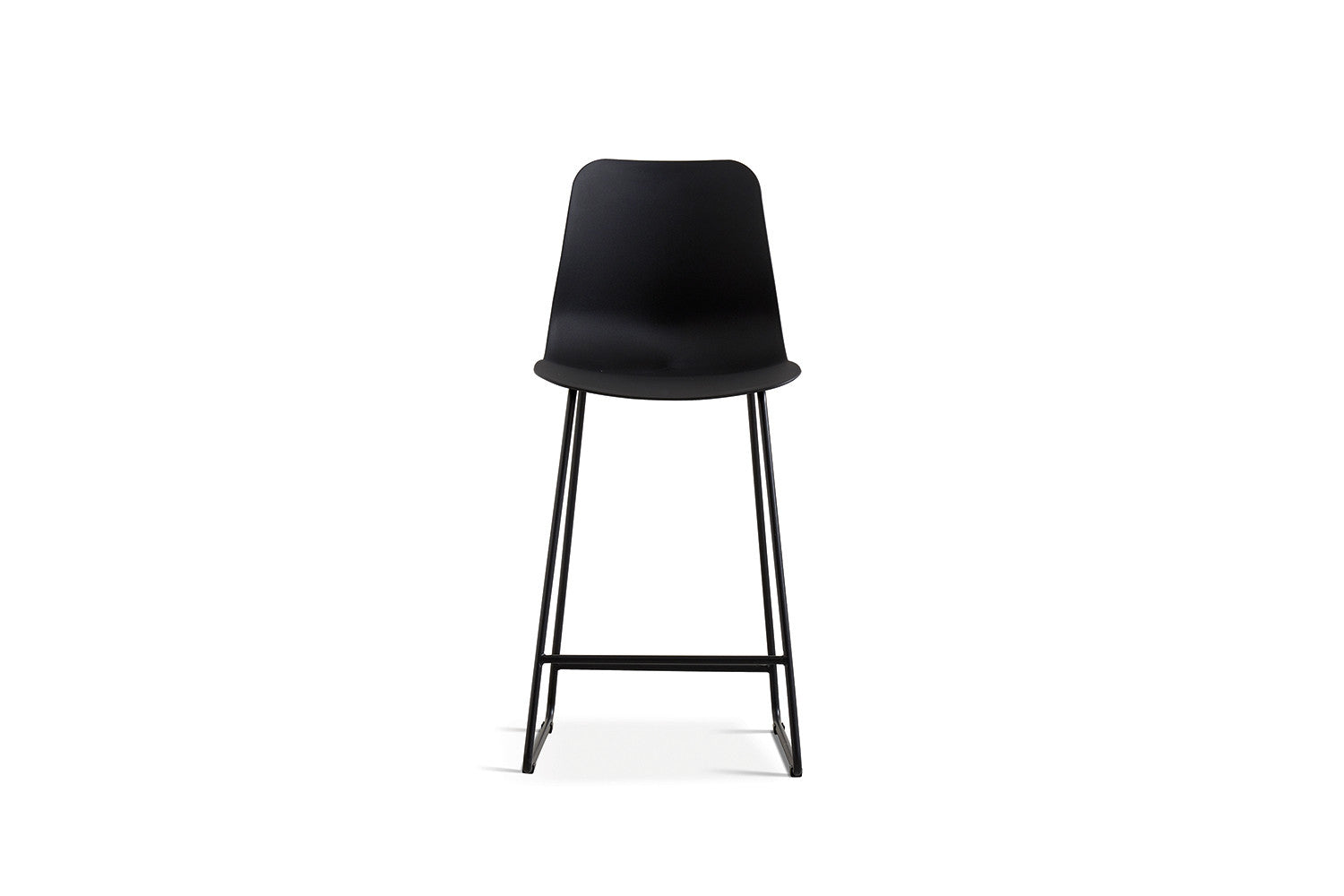 Rousseau - Chaise de bar Marie PP Noir - 100.5x51x44cm
