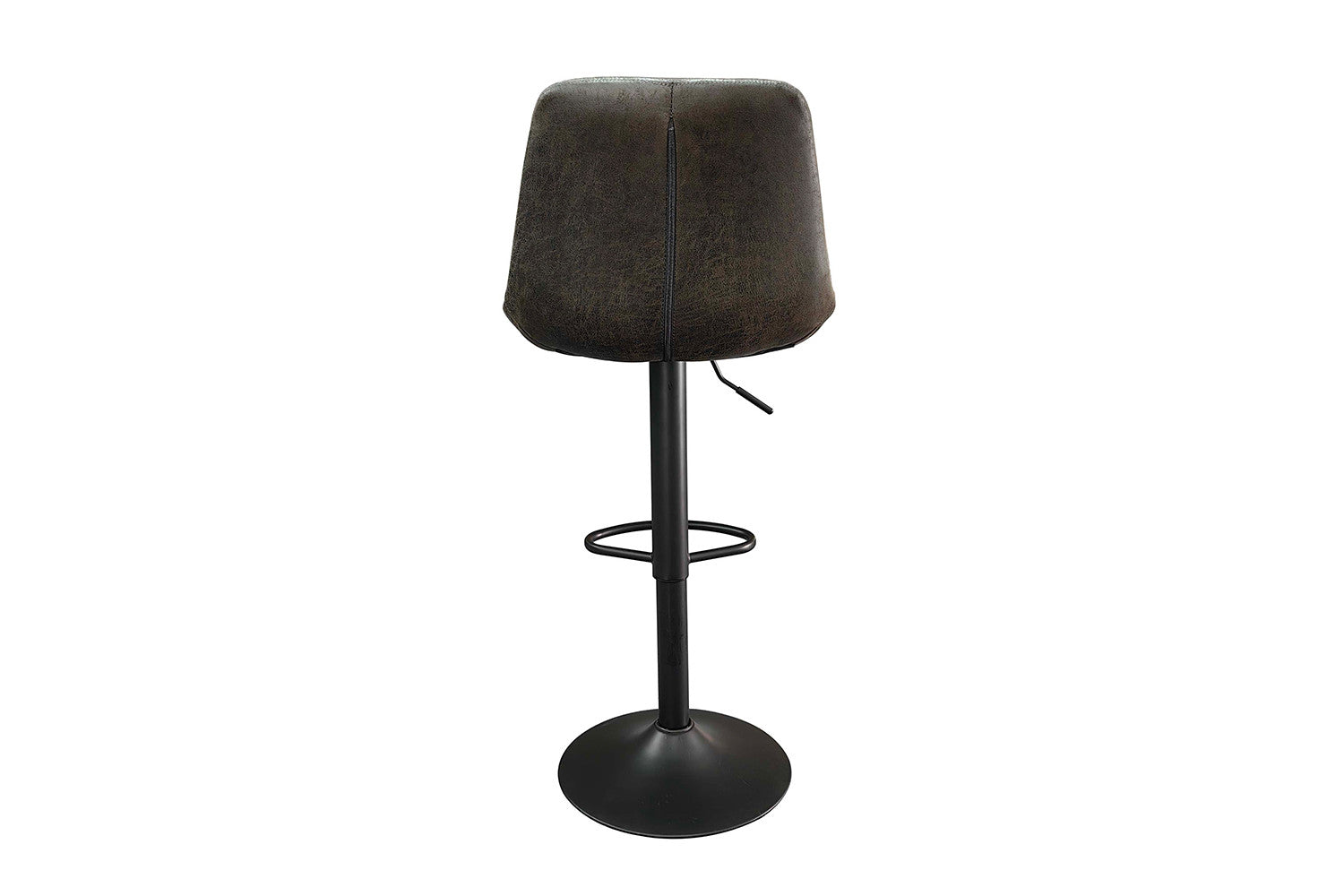 Rousseau - Barstoel Madrid PU Donkerbruin - DEC7999 - 89x49x54 cm