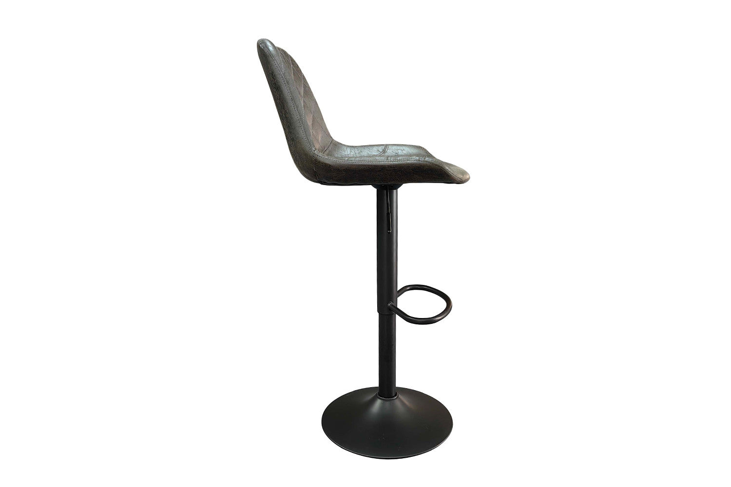 Rousseau - Barstoel Madrid PU Donkerbruin - DEC7999 - 89x49x54 cm
