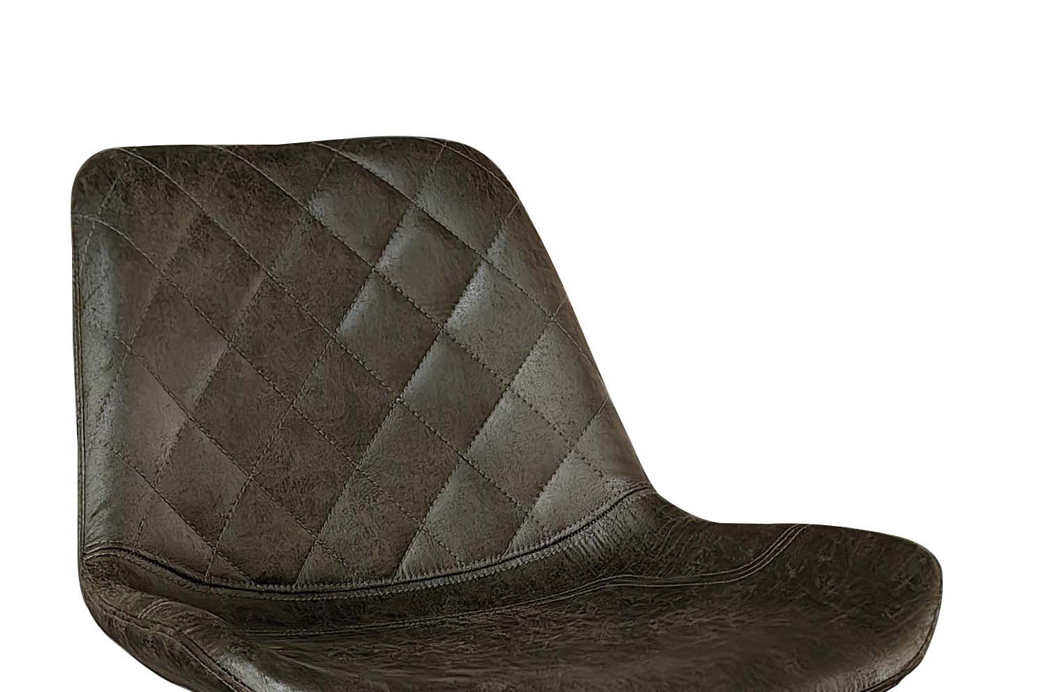 Rousseau - Barstoel Madrid PU Donkerbruin - DEC7999 - 89x49x54 cm